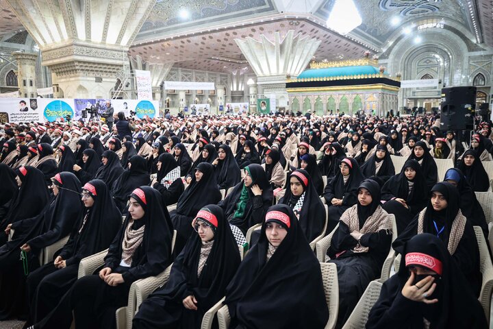 گردهمایی بسیجیان دانشجو و طلبه با حضور و سخنرانی دکتر قالیباف