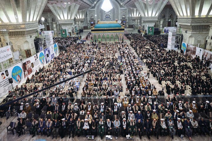 گردهمایی بسیجیان دانشجو و طلبه با حضور و سخنرانی دکتر قالیباف