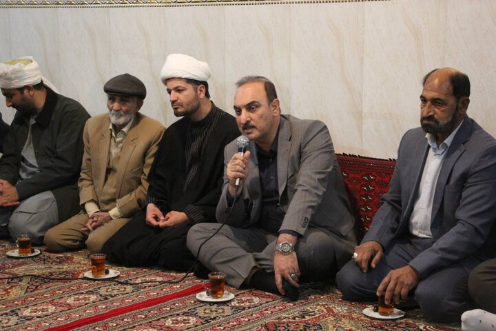 دیدار نماینده سیستان با اهالی محله شهید شهرکی در مسجد امیرالمؤمنین(ع) زابل