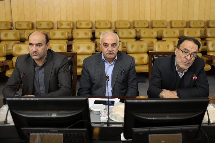 جلسه هم اندیشی نمایندگان با حضور حاجی بابایی