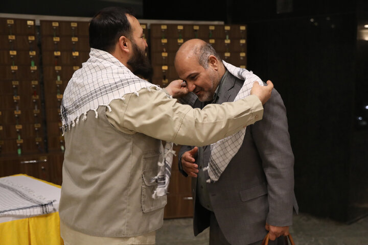 مراسم گرامیداشت هفته بسیج در مجلس شورای اسلامی