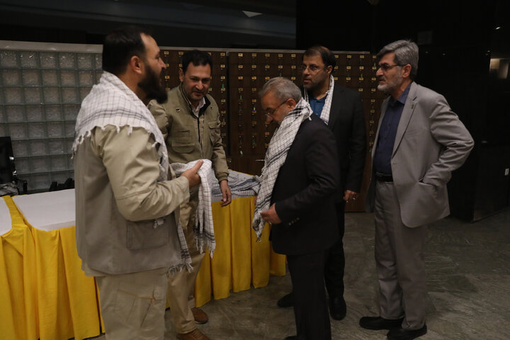 مراسم گرامیداشت هفته بسیج در مجلس شورای اسلامی