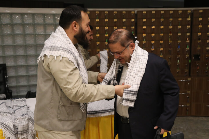 مراسم گرامیداشت هفته بسیج در مجلس شورای اسلامی