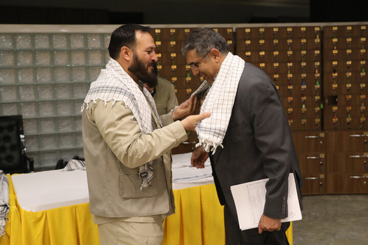 مراسم گرامیداشت هفته بسیج در مجلس شورای اسلامی