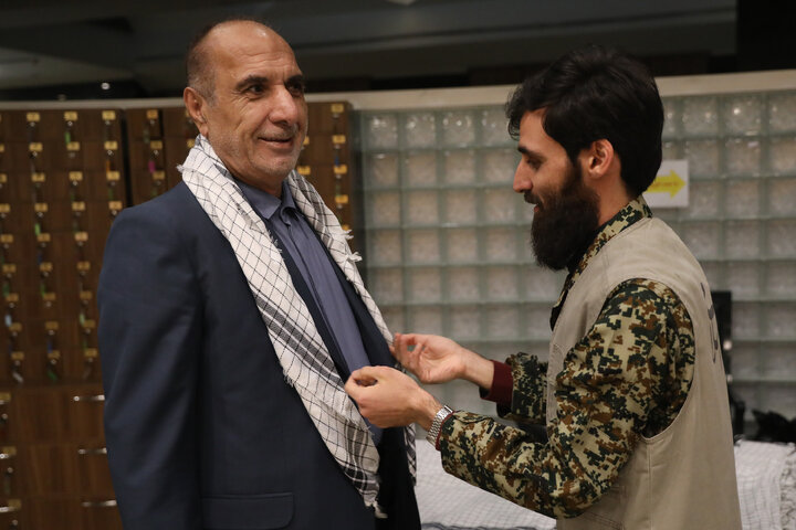 مراسم گرامیداشت هفته بسیج در مجلس شورای اسلامی