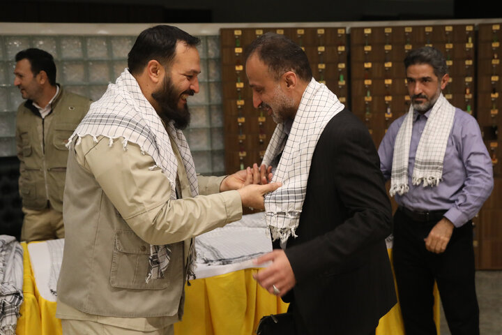 مراسم گرامیداشت هفته بسیج در مجلس شورای اسلامی