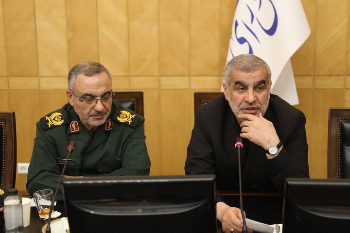 دیدار نیکزاد با دانشجویان بسیجی رشته حقوق دانشگاه امام حسین (ع)