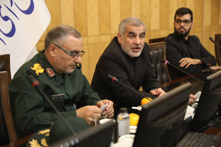 دیدار نیکزاد با دانشجویان بسیجی رشته حقوق دانشگاه امام حسین (ع)