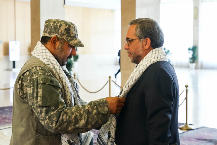 مراسم گرامیداشت هفته بسیج و آغاز به کار پایگاه مقاومت بسیج شهید مدرس