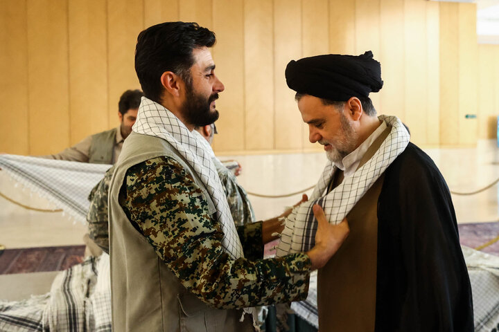 مراسم گرامیداشت هفته بسیج و آغاز به کار پایگاه مقاومت بسیج شهید مدرس