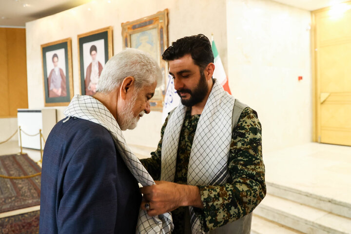 مراسم گرامیداشت هفته بسیج و آغاز به کار پایگاه مقاومت بسیج شهید مدرس