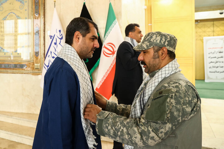 مراسم گرامیداشت هفته بسیج و آغاز به کار پایگاه مقاومت بسیج شهید مدرس