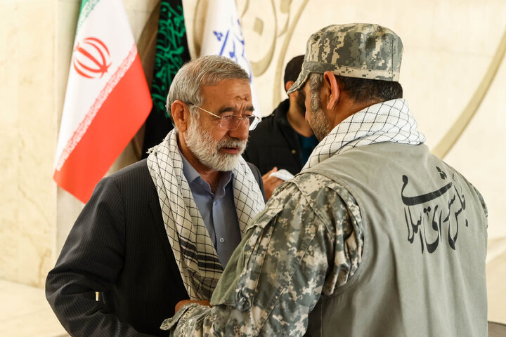 مراسم گرامیداشت هفته بسیج و آغاز به کار پایگاه مقاومت بسیج شهید مدرس