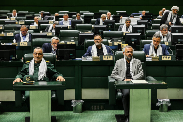 مراسم گرامیداشت هفته بسیج و آغاز به کار پایگاه مقاومت بسیج شهید مدرس