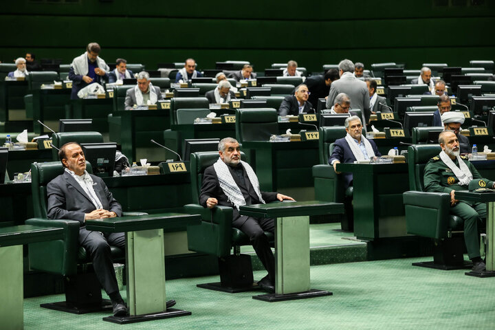 مراسم گرامیداشت هفته بسیج و آغاز به کار پایگاه مقاومت بسیج شهید مدرس