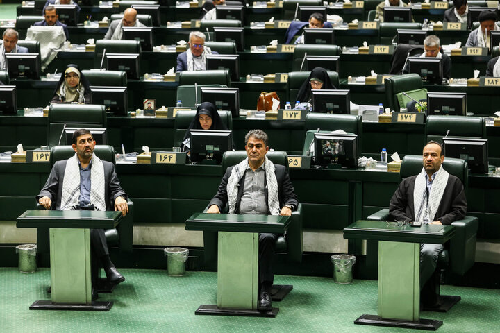 مراسم گرامیداشت هفته بسیج و آغاز به کار پایگاه مقاومت بسیج شهید مدرس