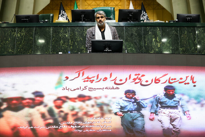 مراسم گرامیداشت هفته بسیج و آغاز به کار پایگاه مقاومت بسیج شهید مدرس