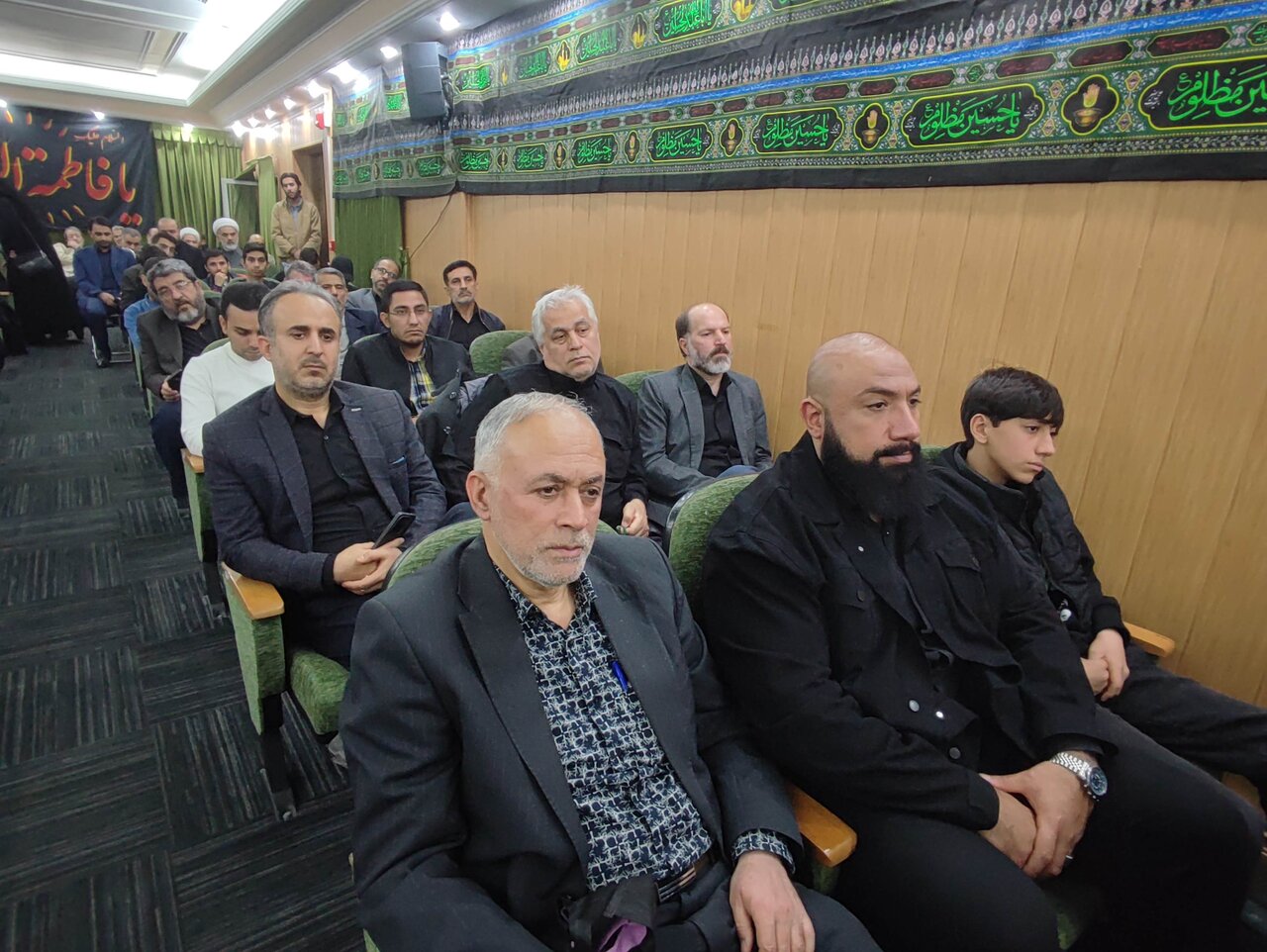 مراسم عزاداری شهادت حضرت فاطمه زهرا(س) و گرامیداشت شهید طباطبایی برگزار شد