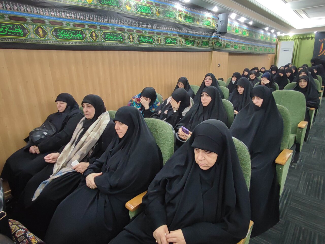 مراسم عزاداری شهادت حضرت فاطمه زهرا(س) و گرامیداشت شهید طباطبایی برگزار شد