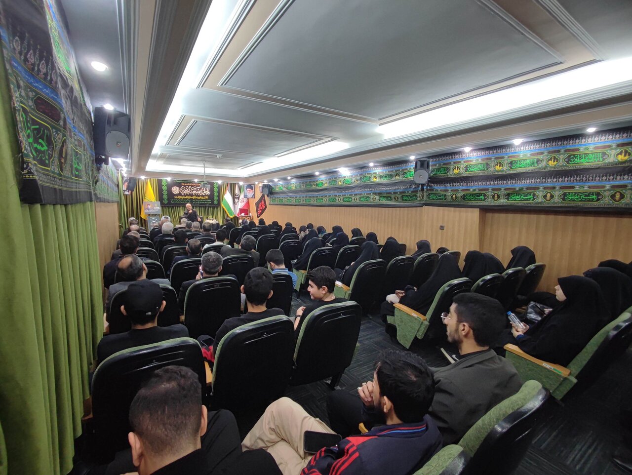 مراسم عزاداری شهادت حضرت فاطمه زهرا(س) و گرامیداشت شهید طباطبایی برگزار شد