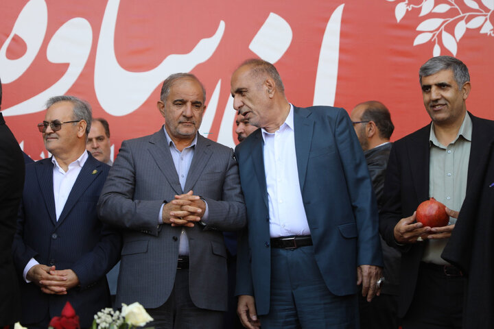 حضور و سخنرانی رییس کمیسیون_ کشاورزی در چهارمین جشنواره م ملی انار ساوه