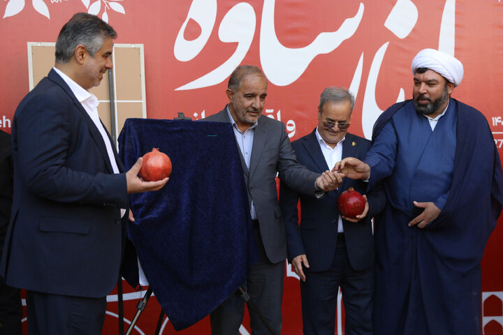 حضور و سخنرانی رییس کمیسیون_ کشاورزی در چهارمین جشنواره م ملی انار ساوه