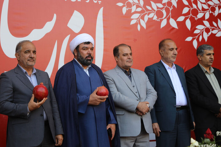 حضور و سخنرانی رییس کمیسیون_ کشاورزی در چهارمین جشنواره م ملی انار ساوه