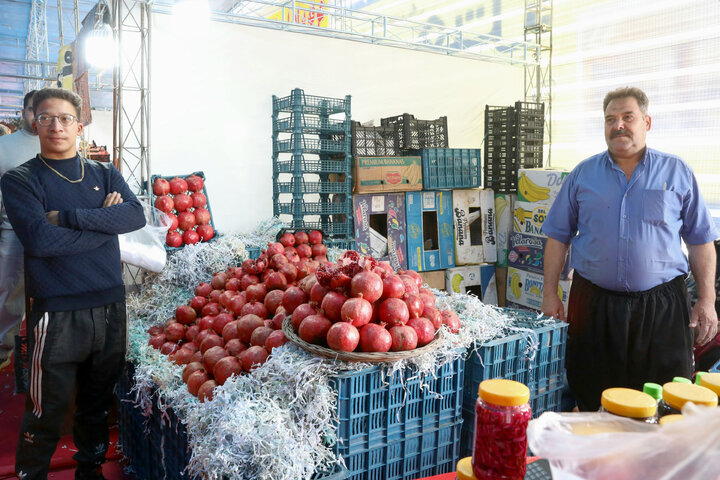حضور در افتتاحییه چهارمین نمایشگاه جشنواره انار ساوه