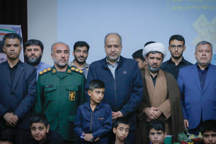 حضور علی خضریان در مراسم اختتامیه رویداد مردمی شو ۳ در شهرستان دشتستان