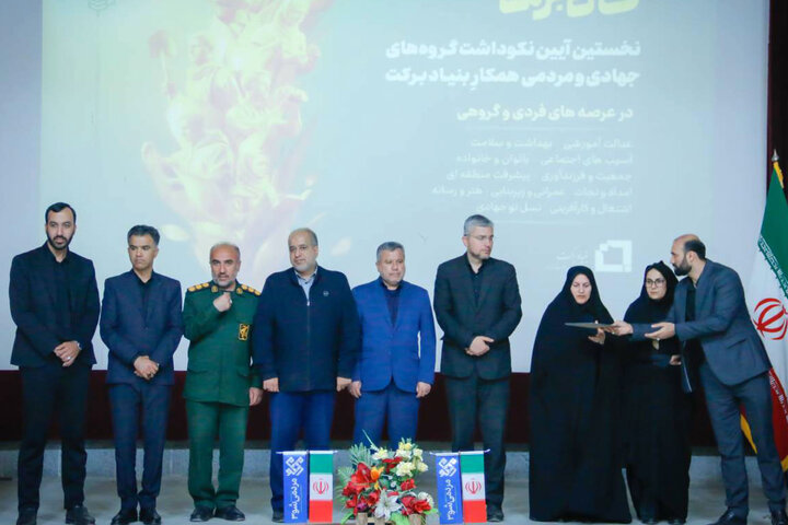 حضور علی خضریان در مراسم اختتامیه رویداد مردمی شو ۳ در شهرستان دشتستان