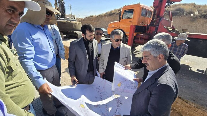 بازدید میدانی نجابت از طرح‌های شرکت آب و فاضلاب شیراز