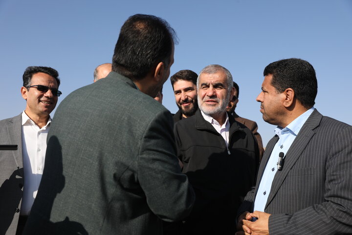 بازدید نایب رئیس مجلس از بزرگراه طرقبه به شاندیز