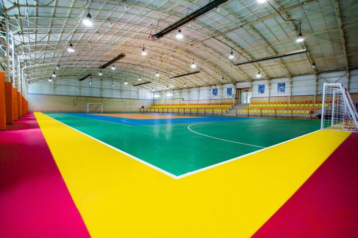 کلنگ زنی ۸ سالن ورزشی ویژه بانوان در ایلام