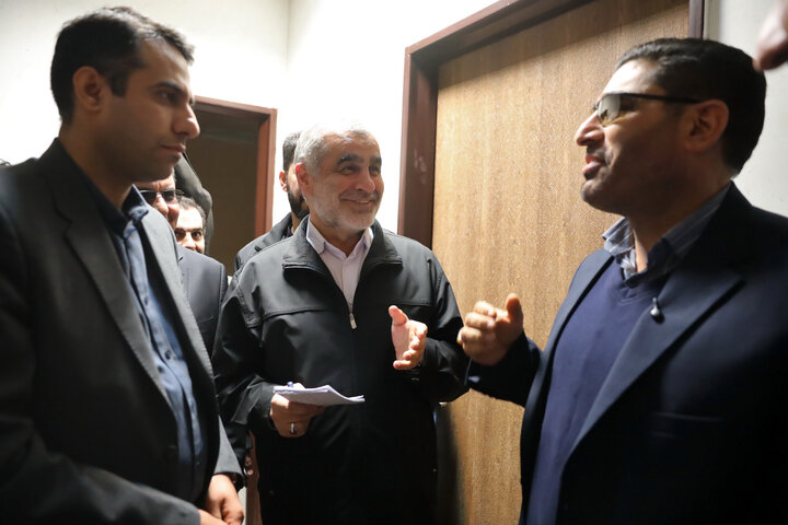 بازدید نایب رئیس مجلس از بیمارستان موسی بن جعفر (ع) قوچان
