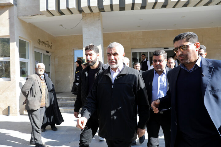 بازدید نایب رئیس مجلس از بیمارستان موسی بن جعفر (ع) قوچان