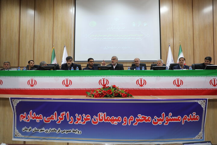 حضور نایب رئیس مجلس شوراس اسلامی در شورای اداری شهرستان قوچان