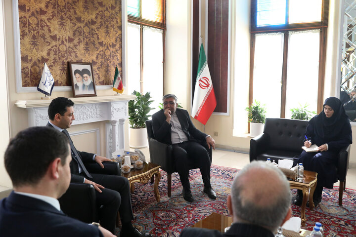 دیدار سفیر ارمنستان با دستیار ویژه رئیس مجلس در امور بین الملل