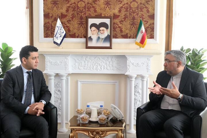 دیدار سفیر ارمنستان با دستیار ویژه رئیس مجلس در امور بین الملل