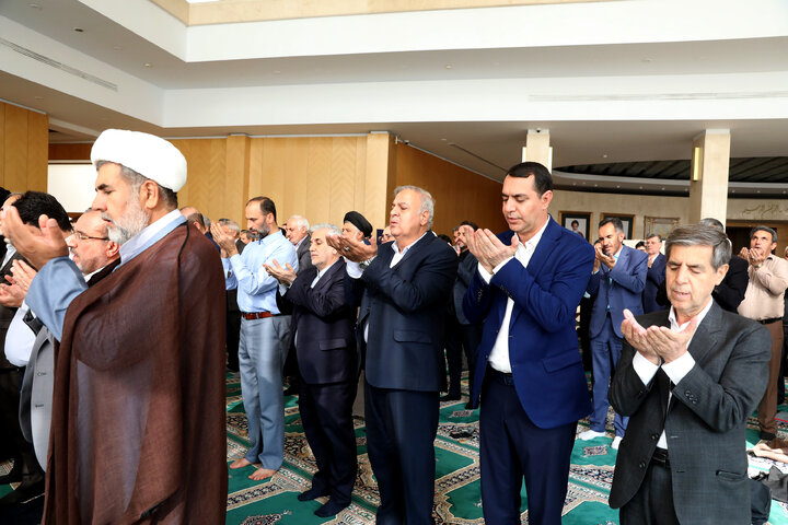 مراسم ختم خواهر رحمت نوروزی نماینده علی آباد در مجلس شورای اسلامی