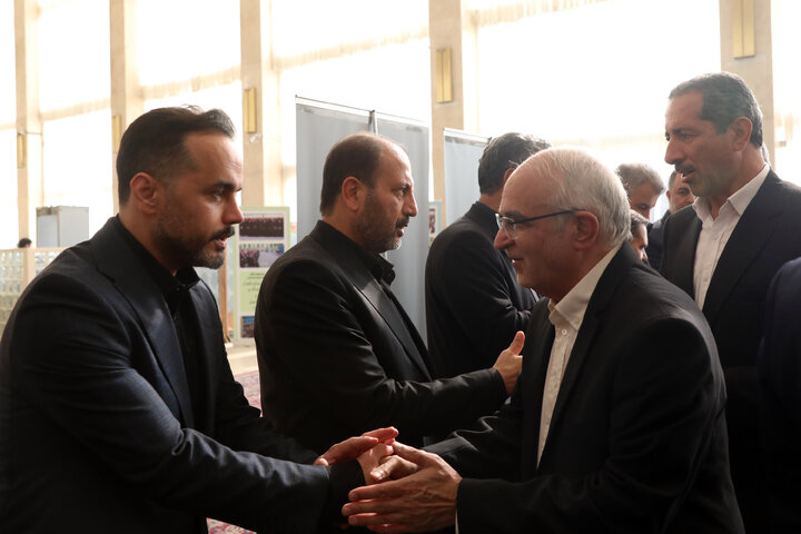 مراسم ختم خواهر رحمت نوروزی نماینده علی آباد در مجلس شورای اسلامی