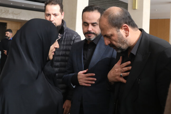 مراسم ختم خواهر رحمت نوروزی نماینده علی آباد در مجلس شورای اسلامی