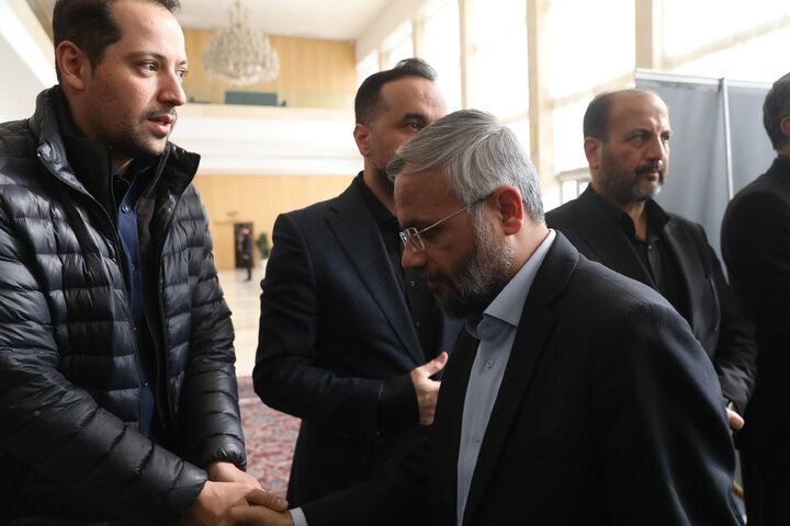 مراسم ختم خواهر رحمت نوروزی نماینده علی آباد در مجلس شورای اسلامی