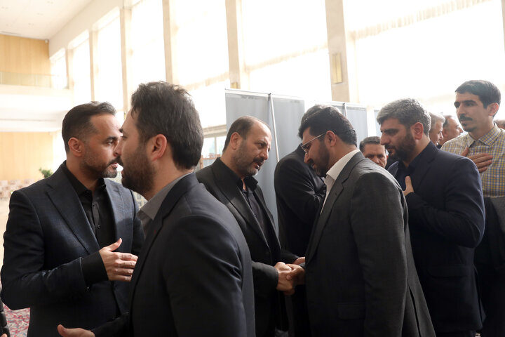 مراسم ختم خواهر رحمت نوروزی نماینده علی آباد در مجلس شورای اسلامی