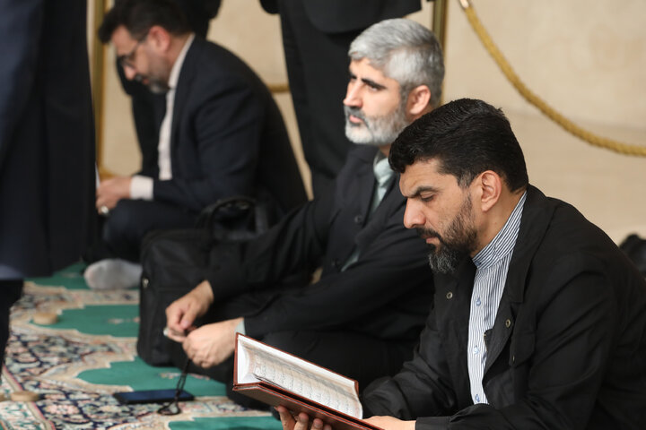 مراسم ختم خواهر رحمت نوروزی نماینده علی آباد در مجلس شورای اسلامی