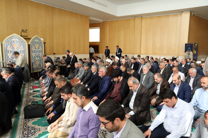 مراسم ختم خواهر رحمت نوروزی نماینده علی آباد در مجلس شورای اسلامی