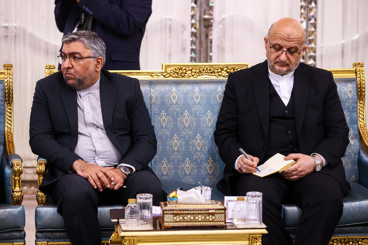 دیدار وزیر امور خارجه ترکیه با دکتر قالیباف