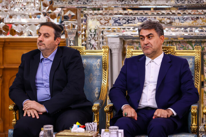 دیدار وزیر امور خارجه ترکیه با دکتر قالیباف