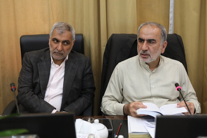 نشست کمیسیون ویژه حمایت از تولید و نظارت بر اجرای سیاست های کلی اصل ۴۴ قانون اساسی مجلس