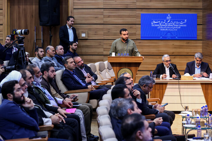 نشست خبری دکتر محمدباقر قالیباف رئیس مجلس شورای اسلامی