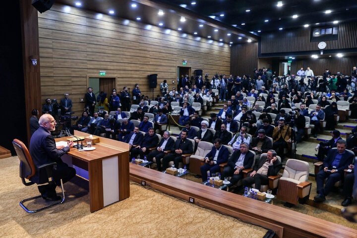 نشست خبری دکتر محمدباقر قالیباف رئیس مجلس شورای اسلامی